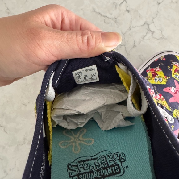 Vans SpongeBob SquarePants x ComfyCush Authentic 'AlohaBob' - Picture 8 of 9